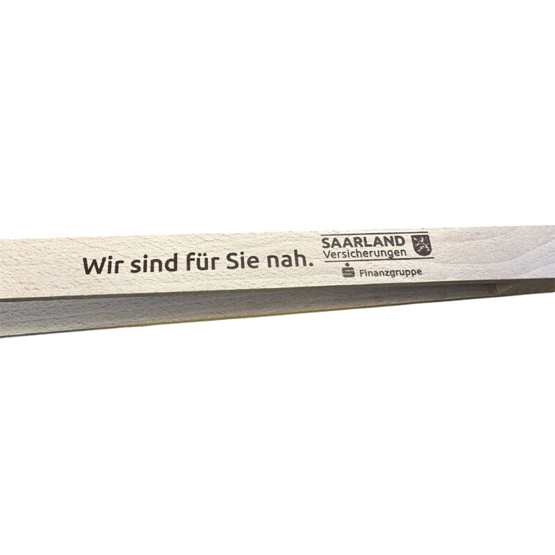 Grillzange aus Holz – Bild 2