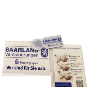 Schlüsselanhänger mit Einkaufswagenentriegler