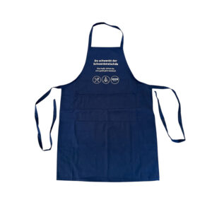 Grillschürze navy