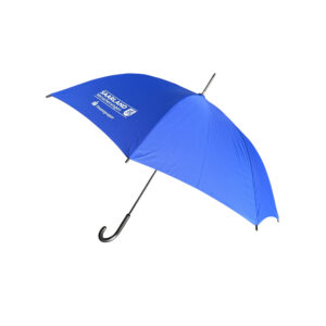 Stockschirm mit Rundhakengriff in euroblau