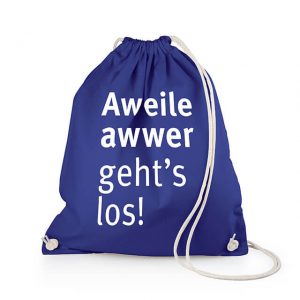 Ökologischer Baumwollbeutel
